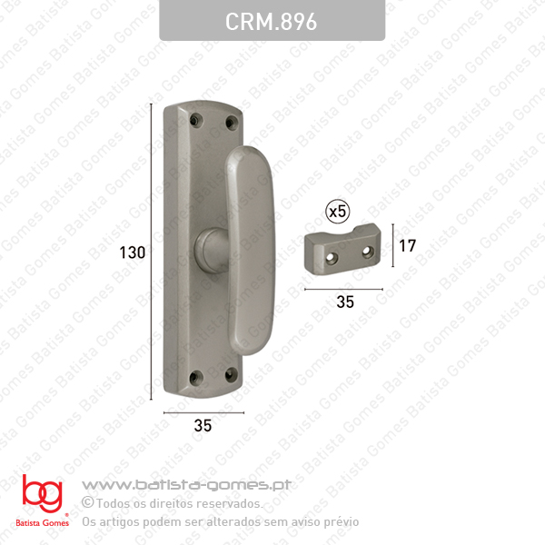 Cremone sobrep�r - LAT�O